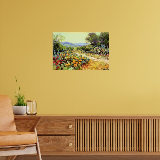 Onderdonk - Cactus in Bloom Poster (Wohnzimmer 2)
