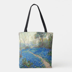 Onderdonk - Ein Hang mit Blauem Lupinen - Texas Tasche