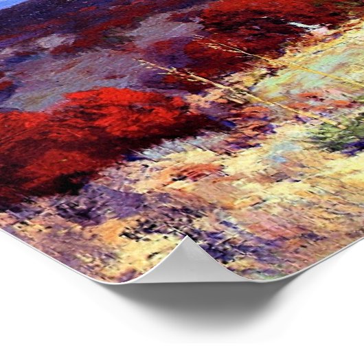 Onderdonk - In den Hügeln der spanischen Eichen Poster (Ecke)