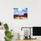 Onderdonk - In den Hügeln der spanischen Eichen Poster (Heimbüro)