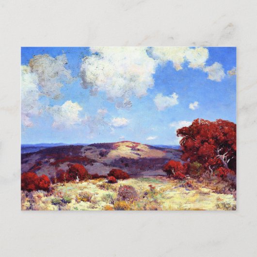 Onderdonk - In den Hügeln der spanischen Eichen Postkarte (Vorderseite)