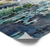 Onderdonk - Landschaft ohne Titel Poster (Ecke)