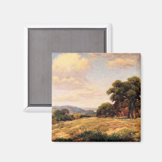 Onderdonk - Lila Hügel Magnet (Vorderseite/Rückseite)