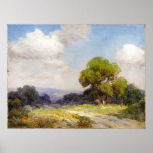 Onderdonk - Morgen in den Hügeln Südwesttexas Poster