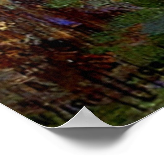 Onderdonk - Peach Orchard, Poster (Ecke)