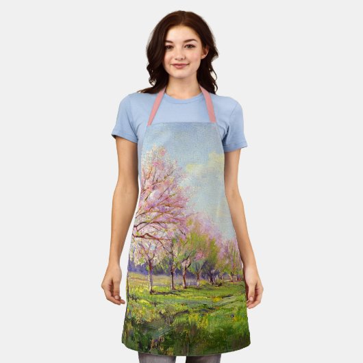 Onderdonk - Peach Orchard, Schürze (Getragen)