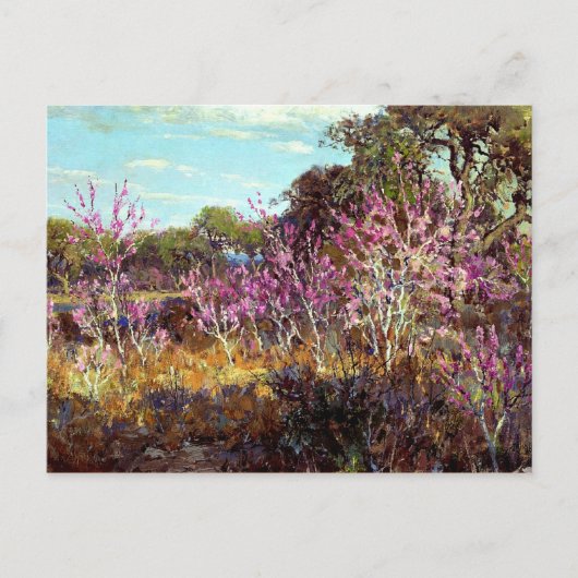 Onderdonk - Rosenknospe Tree in Bloom at Leon Spri Postkarte (Vorderseite)