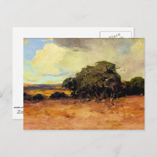 Onderdonk - Texas Dry Country, Fine Art Malerei Postkarte (Vorne/Hinten)