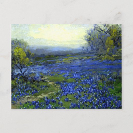 Onderdonk - Vormittag in den Bluebonnets Postkarte (Vorderseite)