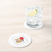 Onderlegger TTK-Real Runder Pappuntersetzer (Vor Ort)