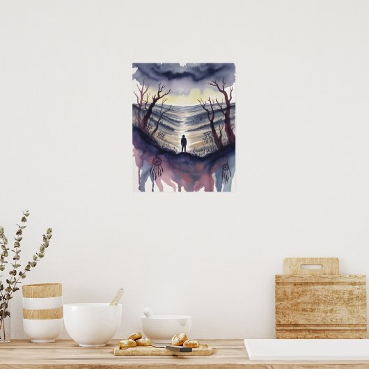 One 1 poster (Küche)