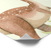 One-a-Saurus Dinosaur 1. Geburtstag Begrüßungsppos Poster (Ecke)