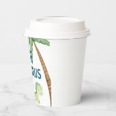 One A-Saurus Erster 1. Geburtstag Pappbecher (Links)