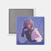 One Anime Magnet (Vorderseite/Rückseite)