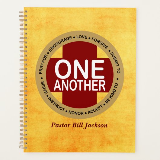 One Another Serving Others Clergy Planer (Vorderseite)