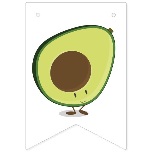 One Avocado Baby First Geburtstag Wimpelkette (Erste Fahne)