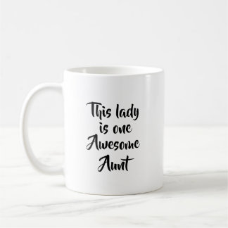 One Awesome Aunt Funny Kaffeetasse
