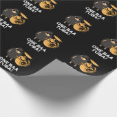 One Baa Tuba Funny Music Sheep Pub Dark BG Geschenkpapier (Ecke)