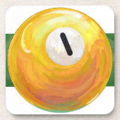 One Ball Getränkeuntersetzer (Vorderseite)