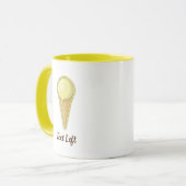 One Ball Ice Creme Cone Tasse (Vorderseite Links)