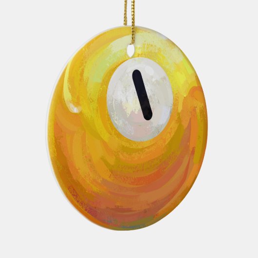 One Ball Keramik Ornament (Rechts)