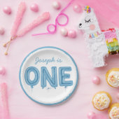 ONE Balloon, First Birthday Boy Party Teller (Party)