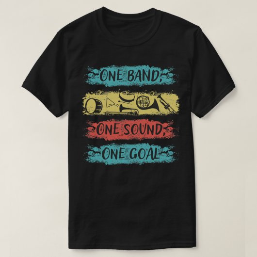 One Band One Sound One Going Marching Band T-Shirt (Design vorne)