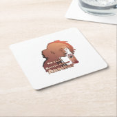 One Battle After Another – Cinematic Movie-Inspire Rechteckiger Pappuntersetzer (angewinkelt)