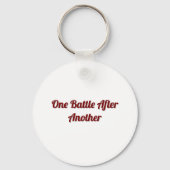 One Battle After Another – Cinematic Movie-Inspire Schlüsselanhänger (Rückseite)