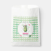 One Big Dill Pickle First Birthday Pink Geschenktütchen (Vorderseite)