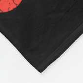 One Black Belt Funny Martial Arts Karate Taekwondo Fleecedecke (Ecke)