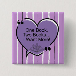 One Book, Two Books... I Want More! Button