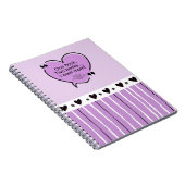 One Book, Two Books... I Want More! Notebook Notizblock (Rechte Seite)