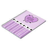 One Book, Two Books... I Want More! Notebook Notizblock (Linke Seite)