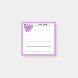 One Book, Two Books... I Want More! Post-it Klebezettel