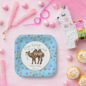 One bump Two bump Twin Baby Shower Pappteller (Party)