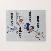 One Can Toucan Red Can Blue Can 252 Piece Puzzle (Horizontal)