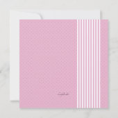 One Candle Foto Geburtstag Einladung (Rückseite)