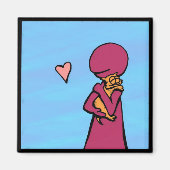 One Cat Lieben Hugs Magnet (Vorne)