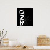ONE - Christliches Poster (Küche)