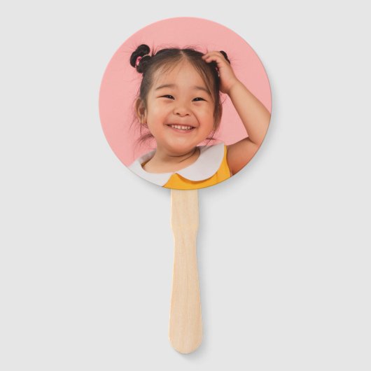 ONE Cute Bug Ladybug Birthday Party Photo Fächer (Rückseite)