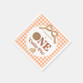 One Cutie Pie 1st Birthday Serviette (Ecke)