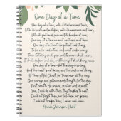 One Day At A Time Annie Johnson Flint Postcard Notizblock (Vorderseite)