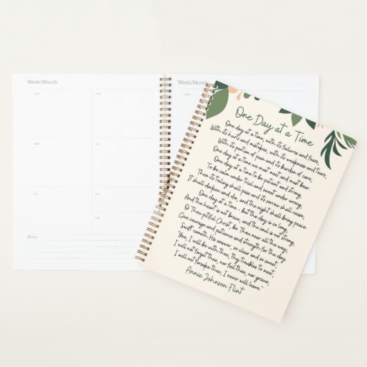 One Day At A Time Annie Johnson Flint Postcard Planer (Anzeige)