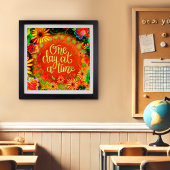 "One Day at a Time" Inspirivity Poster