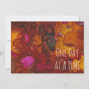 "One Day at a Time"-Karte in "Taurus" drucken