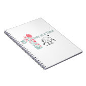 One Day at a Time Spirale Notebook - Mental Wellne Notizblock (Rechte Seite)