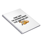 One Day I'm Gonna Make The Onions Cry Notizblock (Rechte Seite)