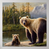 One Day in the Woods Poster (Vorne)