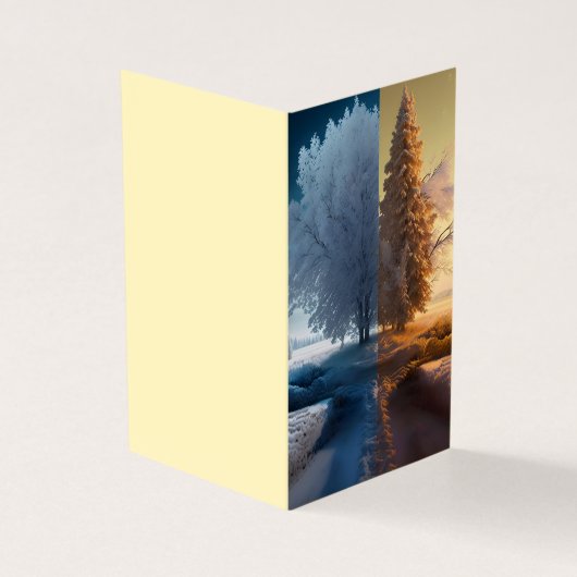 One day in winter (Vorderseite)